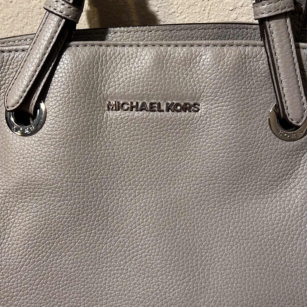 Michael Kors grey tote bag